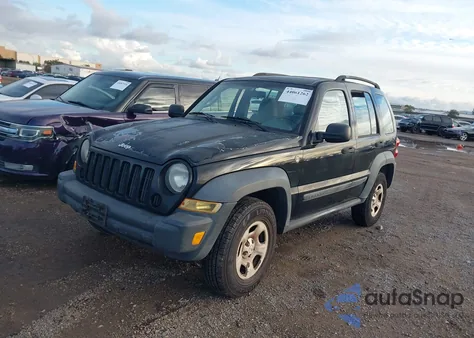 2006 Jeep Liberty Sport from USA, damaged, VIN 1J4GL48K36W211521